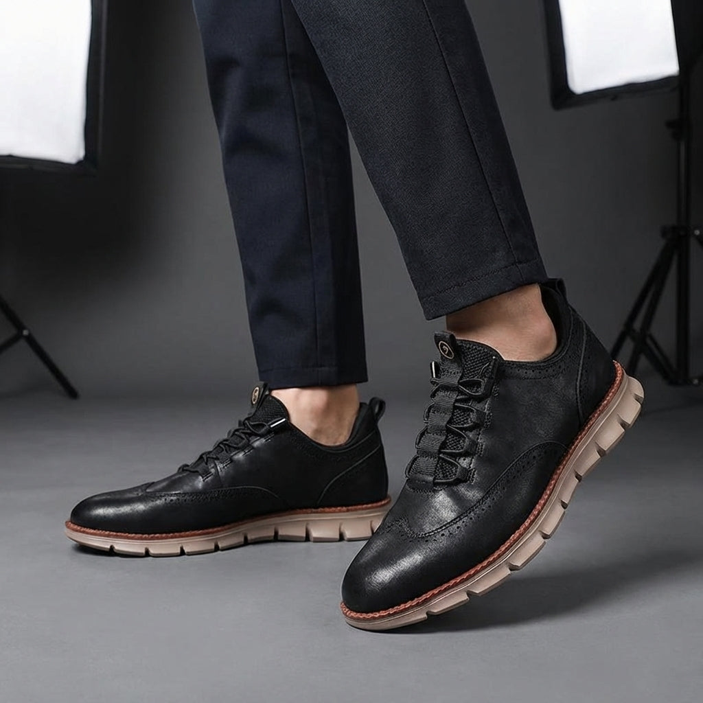 Zapatillas luxury oxford de cuero King