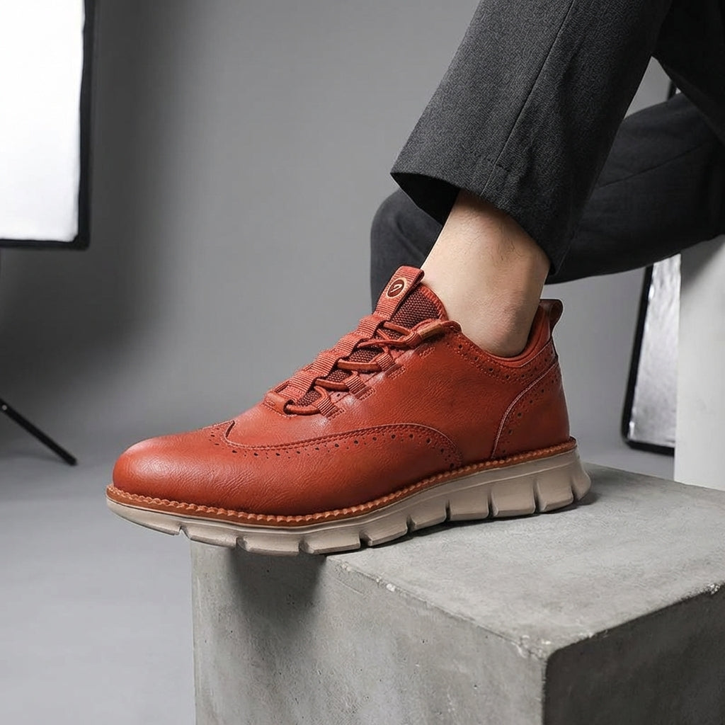 Zapatillas luxury oxford de cuero King