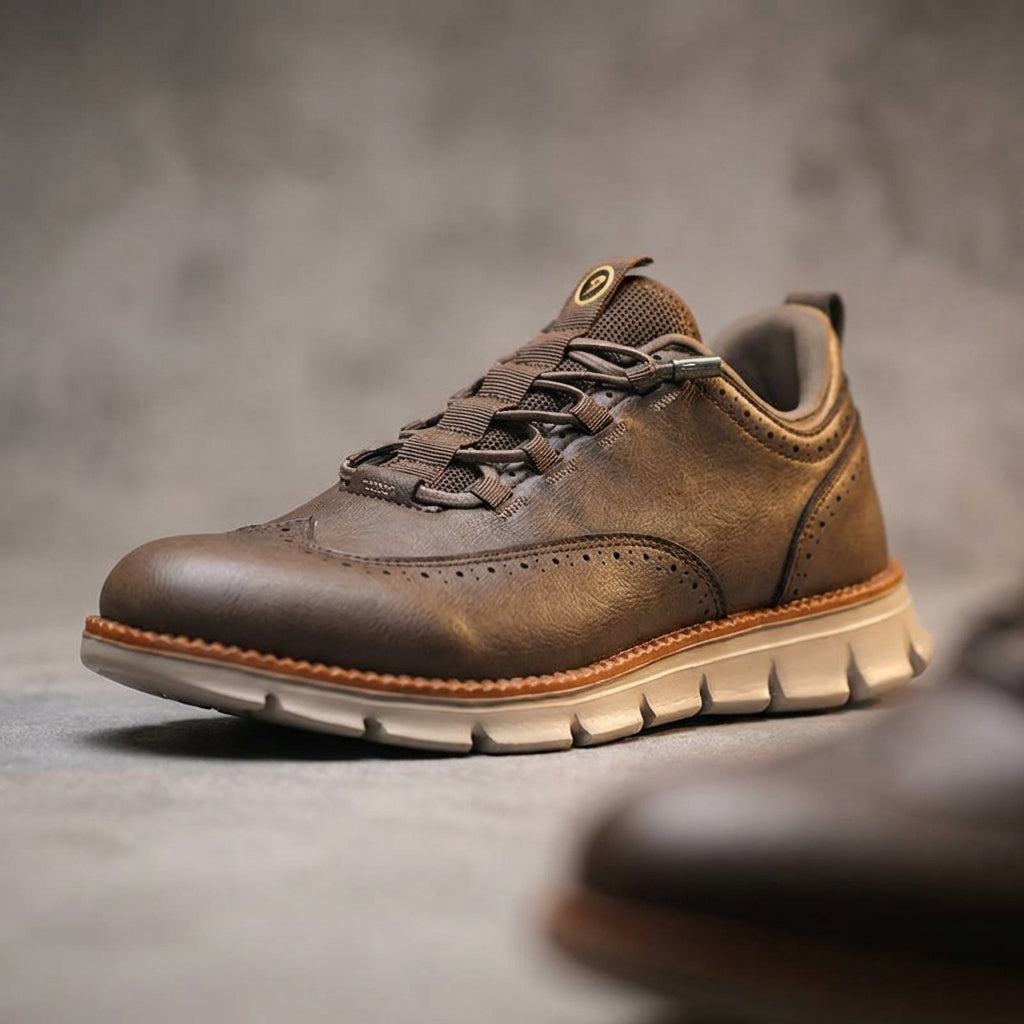 Zapatillas luxury oxford de cuero King