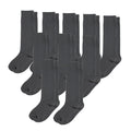 Calcetines Media Caña Pack 10 Gris
