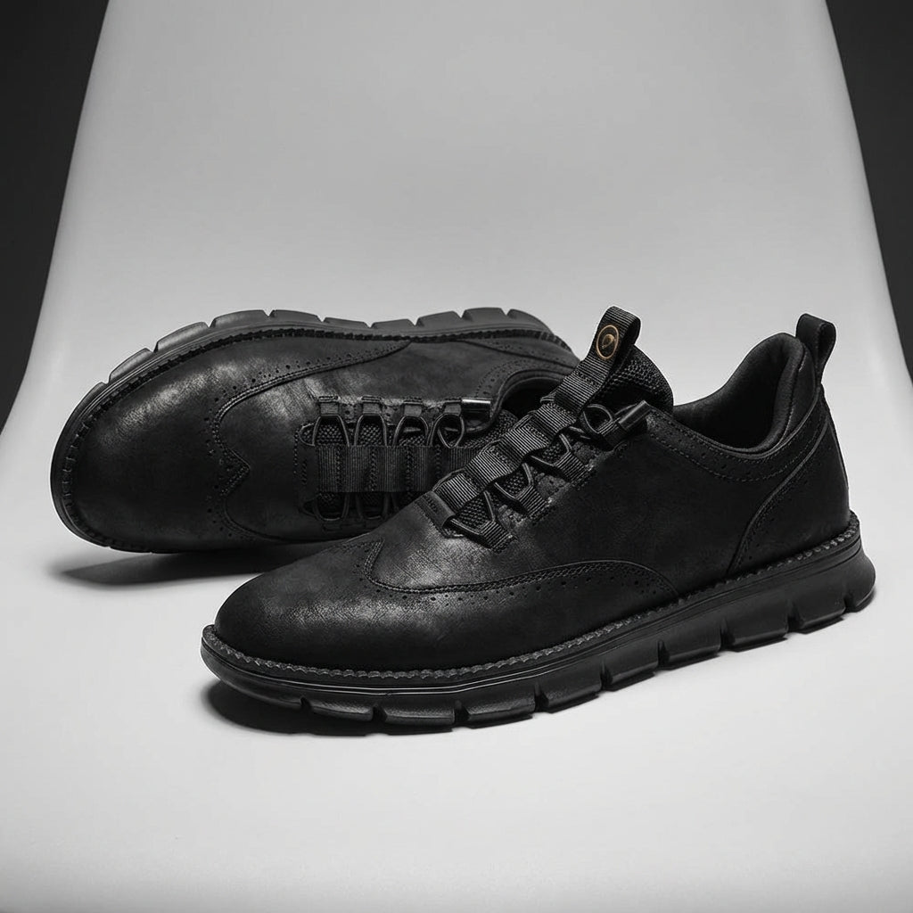 Zapatillas luxury oxford de cuero King