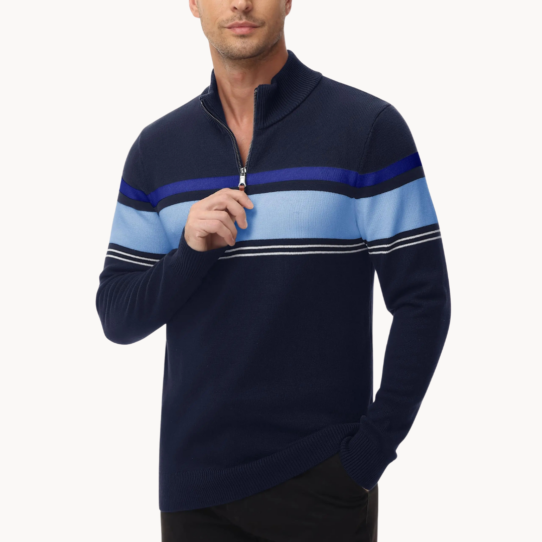 Renard Knit Zip Sweater