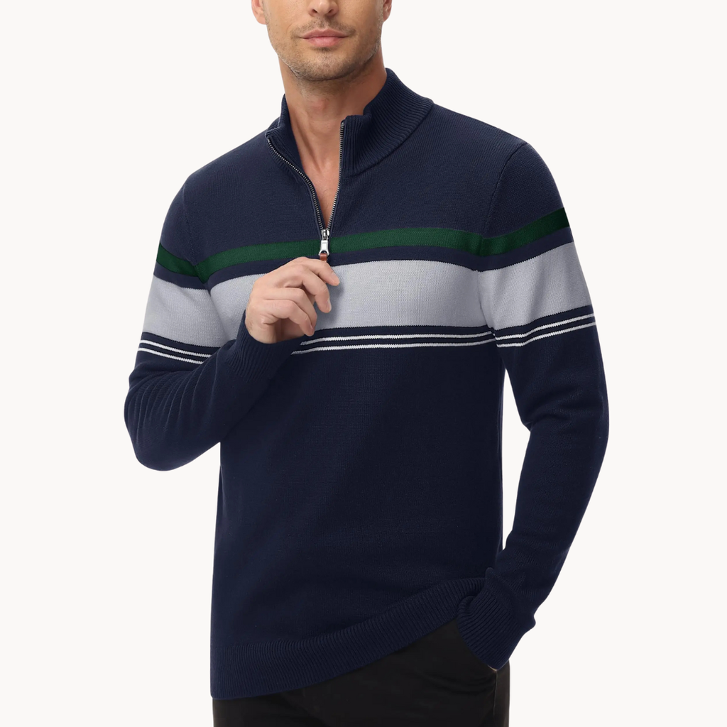 Renard Knit Zip Sweater
