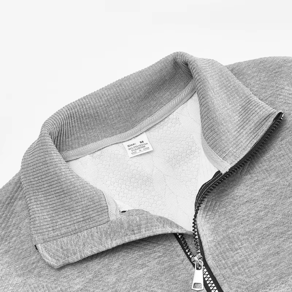 Callum Cable Quarter Zip Pullover