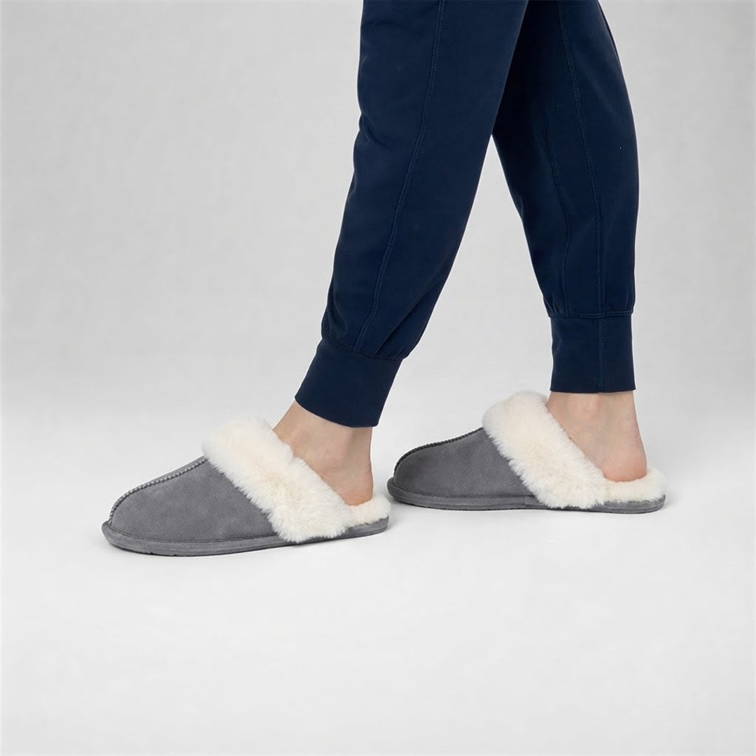 Pantuflas Confort Jane Gris