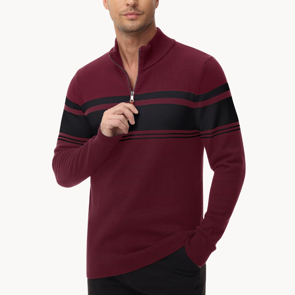 Renard Knit Zip Sweater