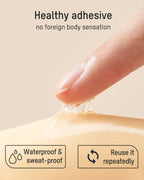 Sujetador push-up invisible adhesivo con cierre frontal (2 pares)