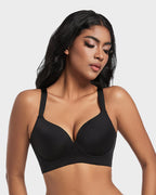Sujetador push-up escotado que alisa la espalda