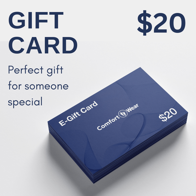 Regala comodidad y calidez con una tarjeta de regalo ComfortWear de $20