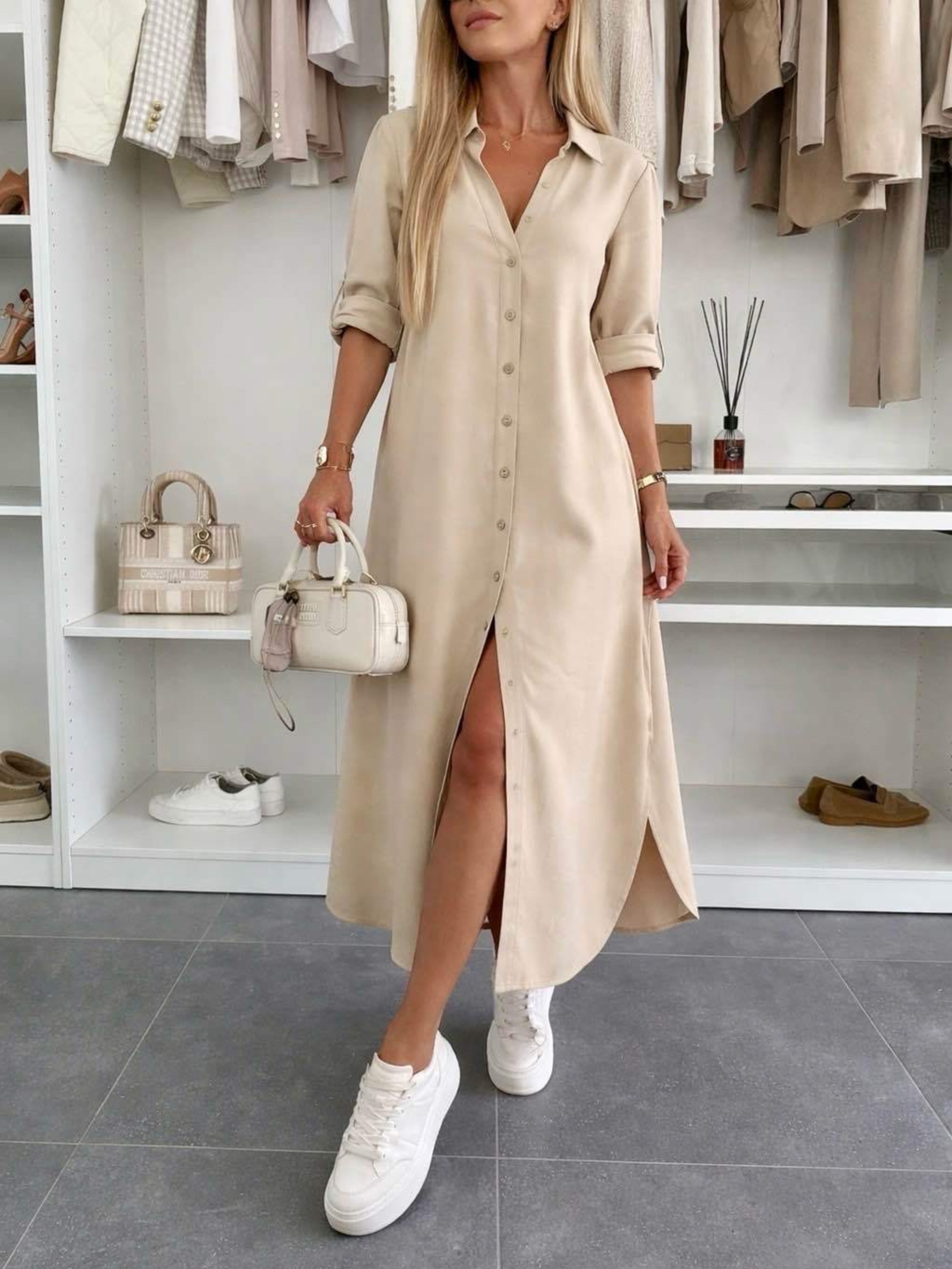 Vestido Camisa Oversized Dublin