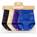 Pack x4 Panties con control de abdomen y moldeador de cintura.