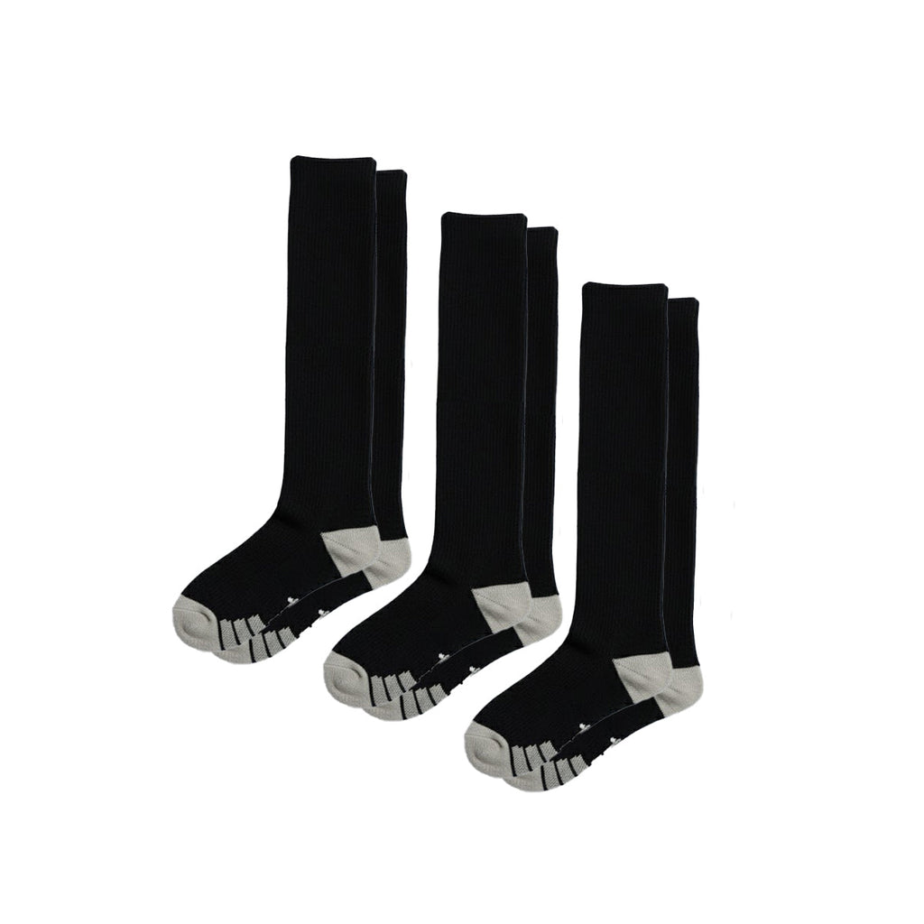Calcetines Compresión Pack 3 Negro