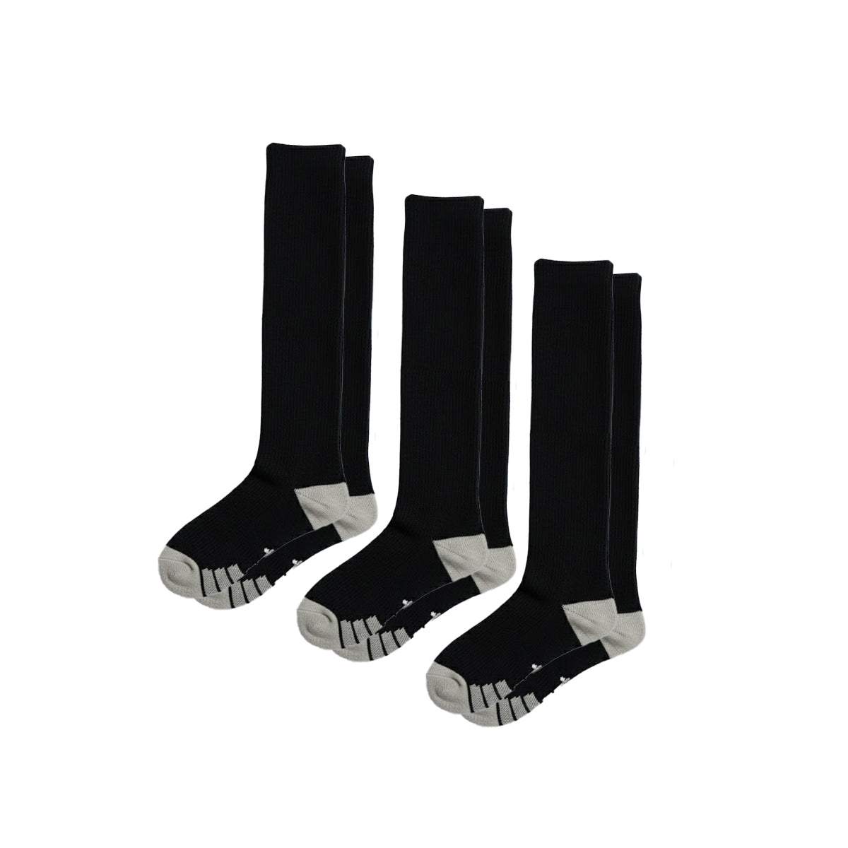 Calcetines Compresión Pack 3 Negro