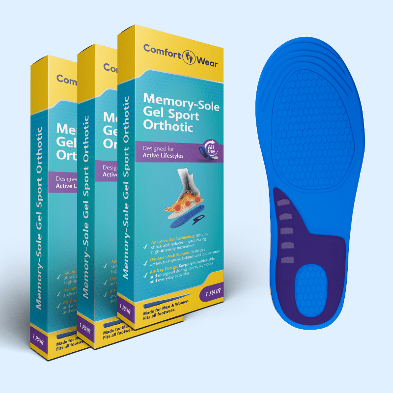 Plantillas Gel Pack 3 Memory