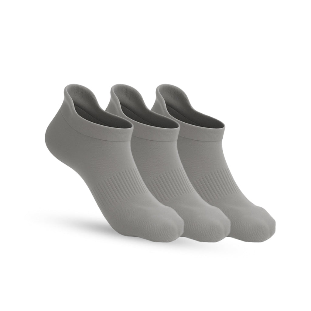 Calcetines Tobilleros Pack 3 Gris