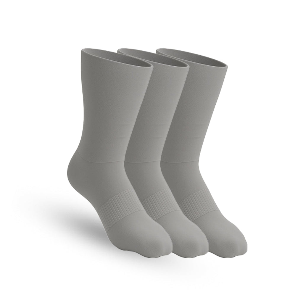 Calcetines Media Caña Pack 3 Gris