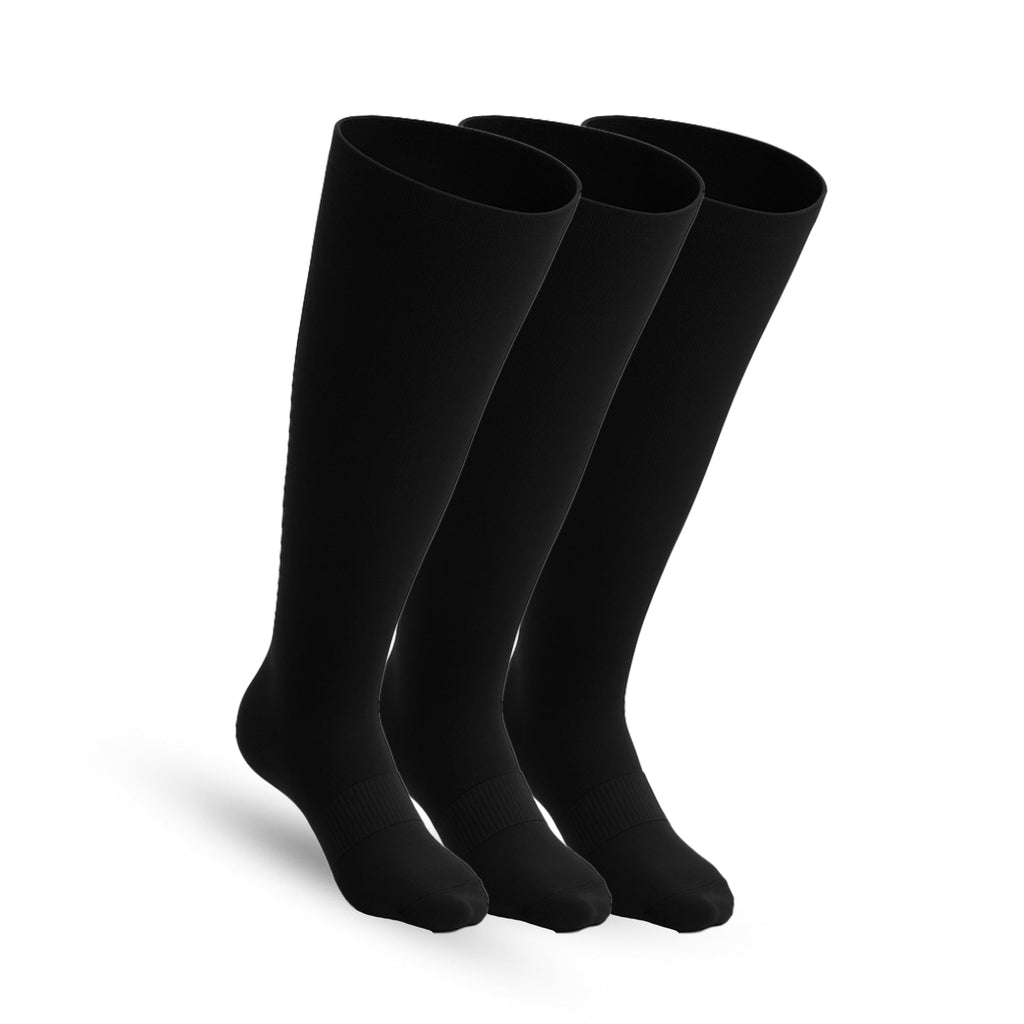 Medias Rodilla Pack 3 Negro