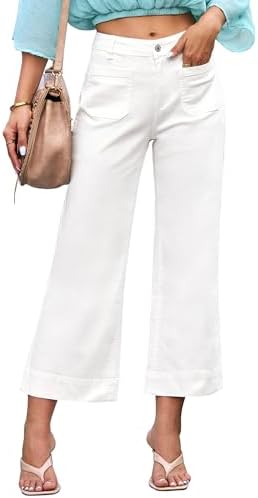 Brillare Jeans de cintura alta, acampanados & elásticos