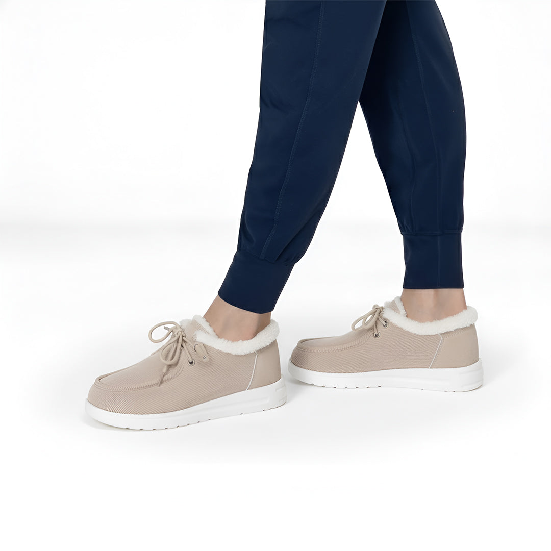 Pantuflas Confort Perry Beige