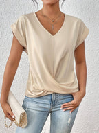 Brillare status® | Camiseta cómoda con elegante escote ¡TEMPORALMENTE 1+1 GRATIS!