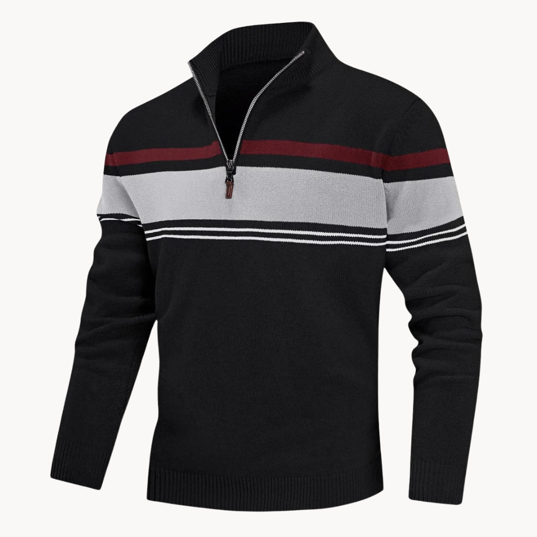 Renard Knit Zip Sweater