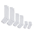 Calcetines Elásticos Pack 3 Blanco