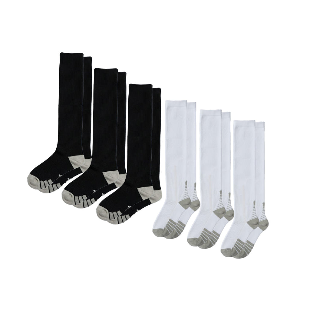 Calcetines Compresión Pack 6 Bicolor