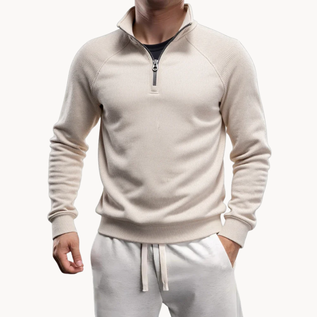 Langford Quarter Zip Sweater