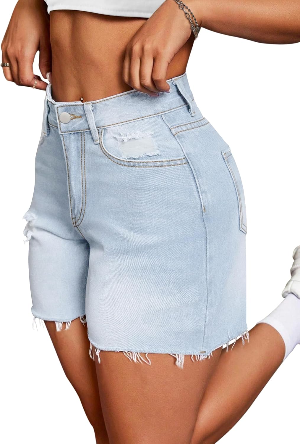 Shorts con control de abdomen, elásticos, frescos & Transpirables