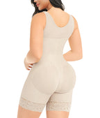 Fajas Moldeadoras Control de barriga para mujeres Levantador de glúteos con cremallera en la entrepierna Faja Body Shaper