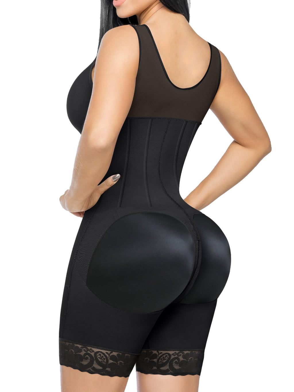Fajas Colombianas Moldeadoras Overbust para Mujer, Faja de Compresión Postoperatoria para Mujer, Control de Abdomen, Faja de Cuerpo Completo