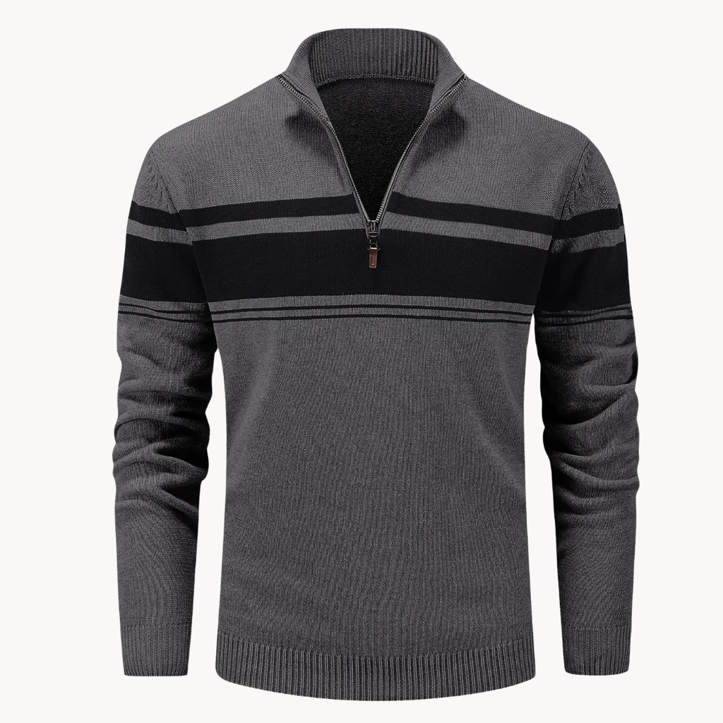 Renard Knit Zip Sweater