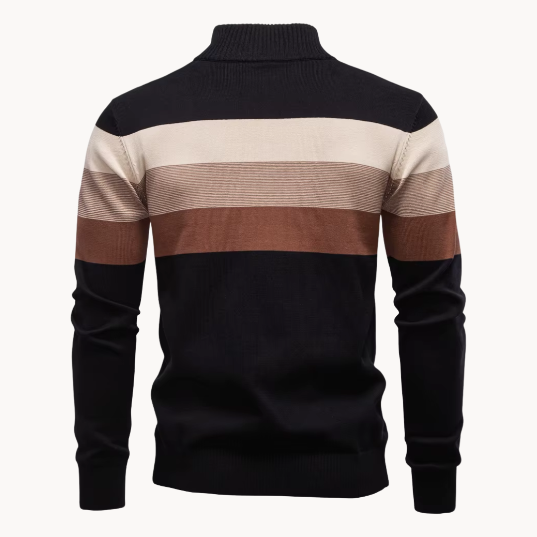 Burk Quarter Zip Sweater