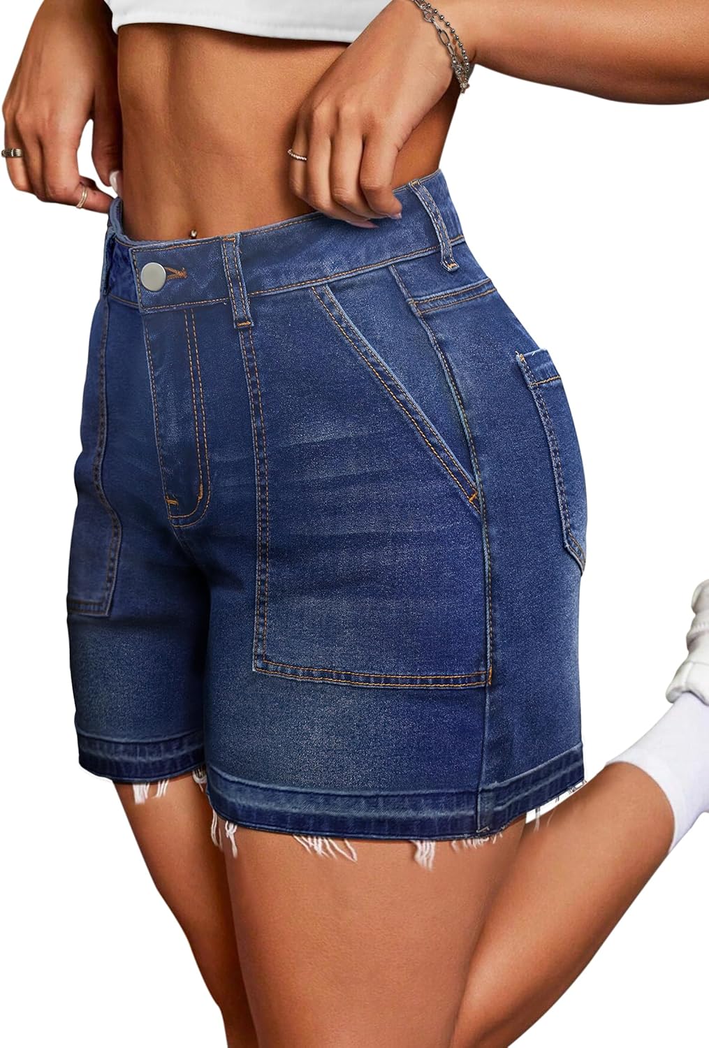 Shorts con control de abdomen, elásticos, frescos & Transpirables