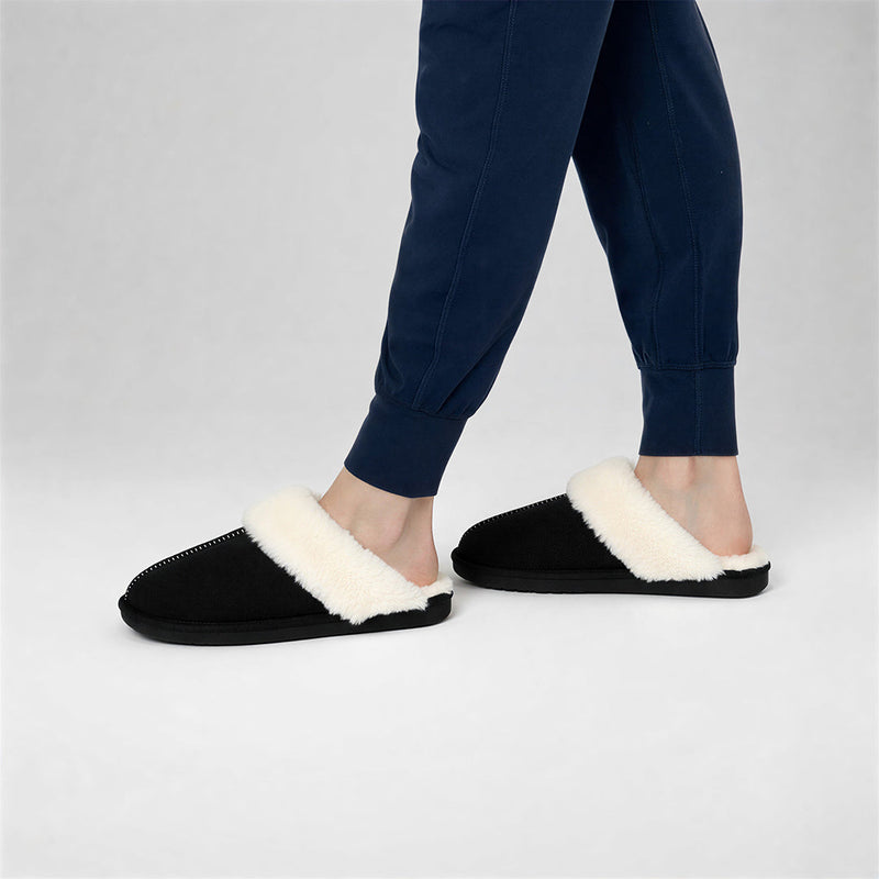Pantuflas Confort Jane Negro