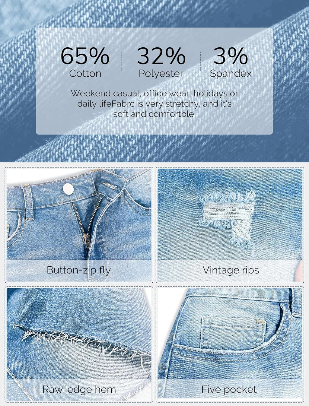Shorts con control de abdomen, elásticos, frescos & Transpirables