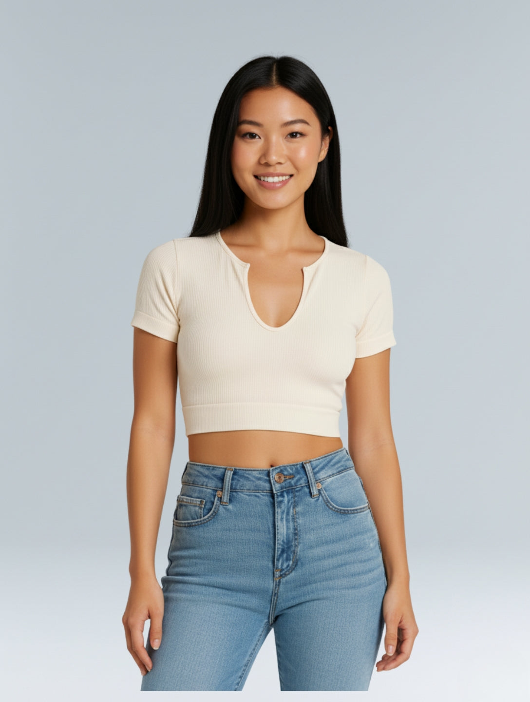 Packx3 Crop tops efecto realce 🎁