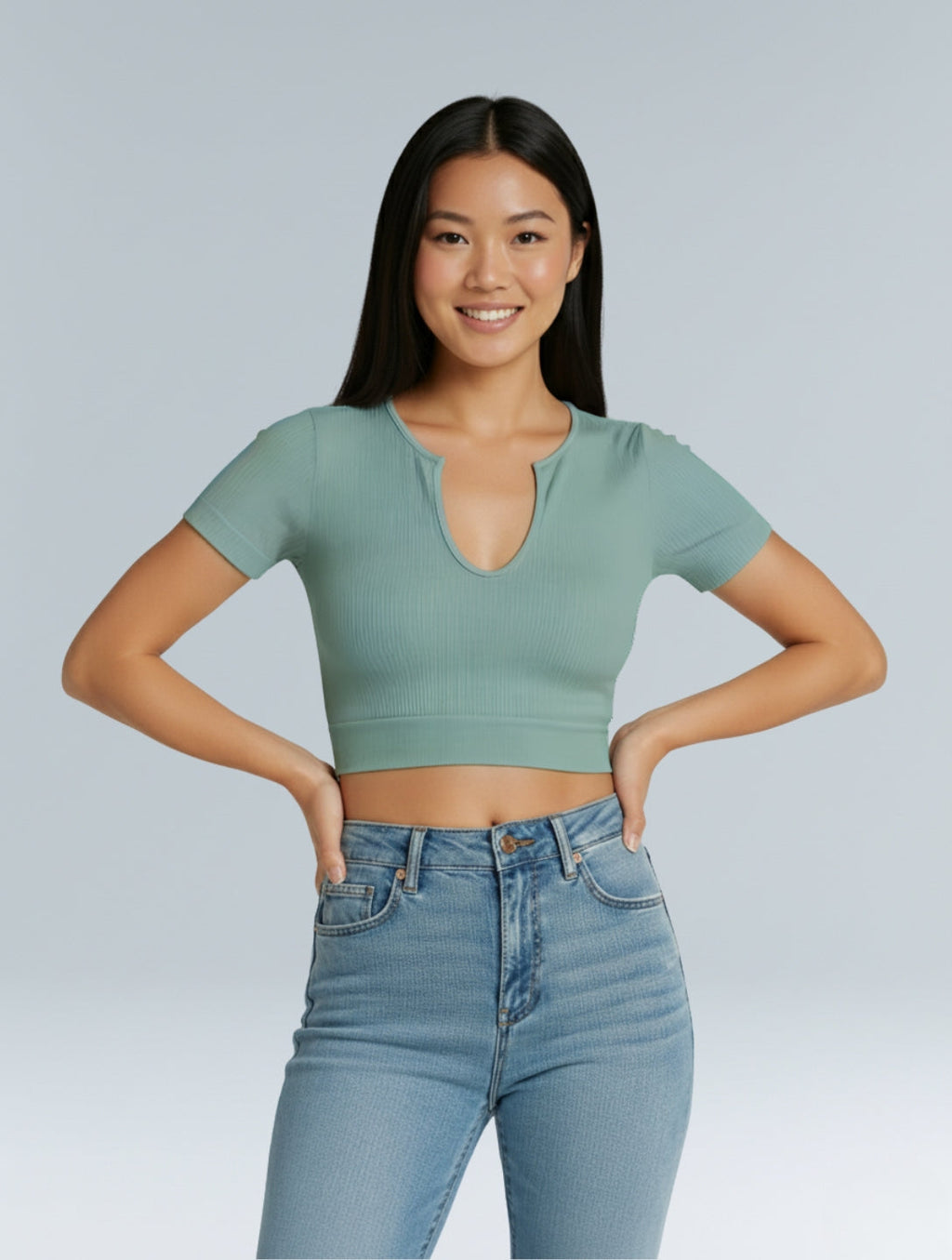 Packx3 Crop tops efecto realce 🎁