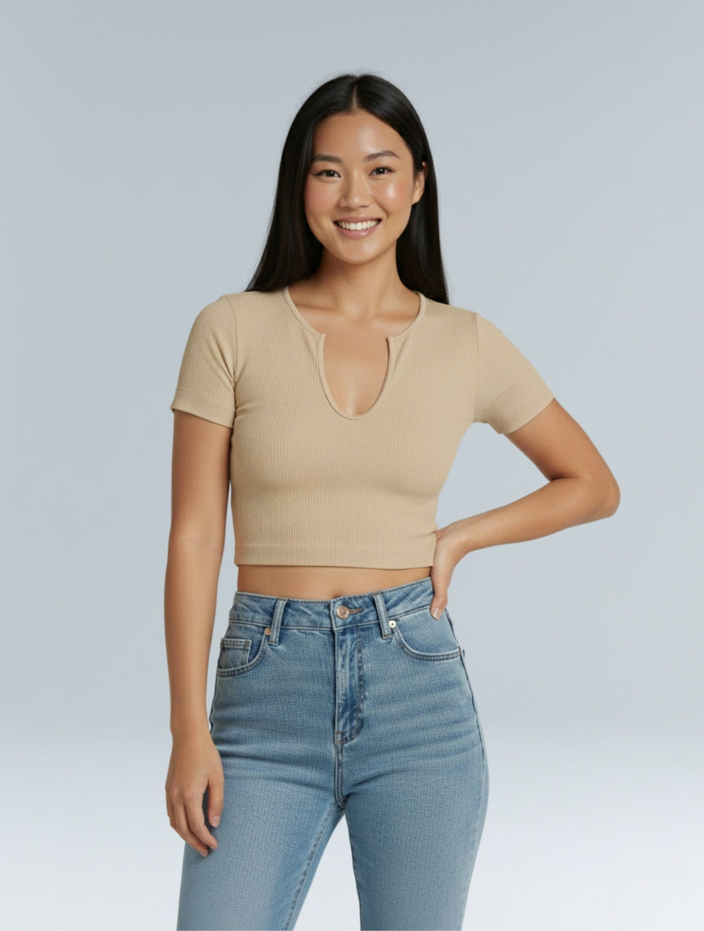 Packx3 Crop tops efecto realce 🎁