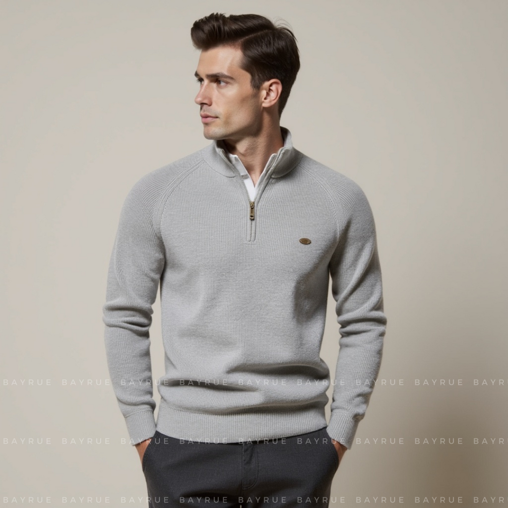 Moss Quarter Zip
