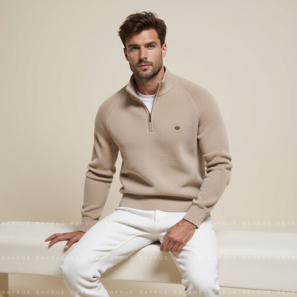 Moss Quarter Zip