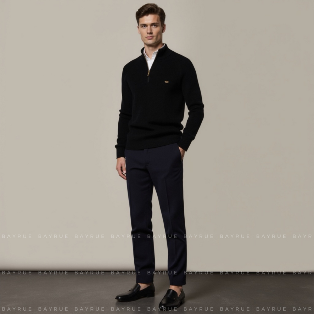 Moss Quarter Zip