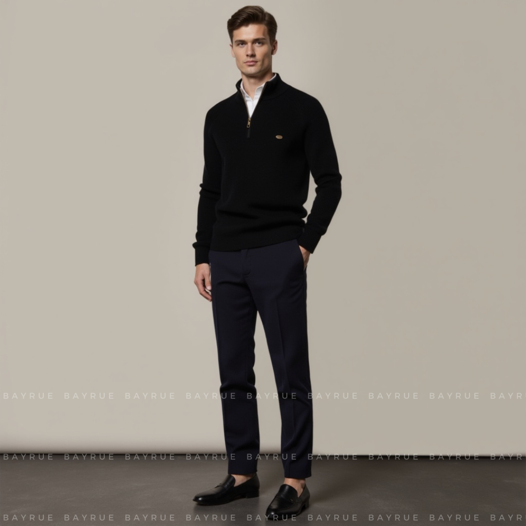 Moss Quarter Zip