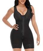 Fajas moldeadoras para mujer, control de abdomen, postoperatorias, moldeadoras de todo el cuerpo, con efecto lifting de glúteos y cremallera en la entrepierna