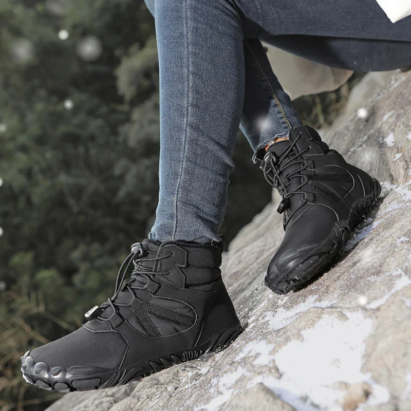 Bottes Pieds Nus Imperméables : Confort et Style pour l'Hiver