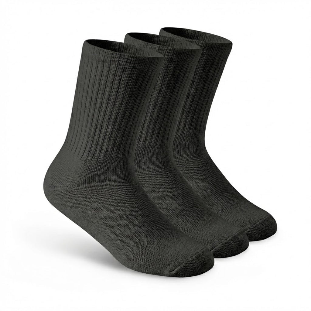 Calcetines Acolchados Pack 3 Negro