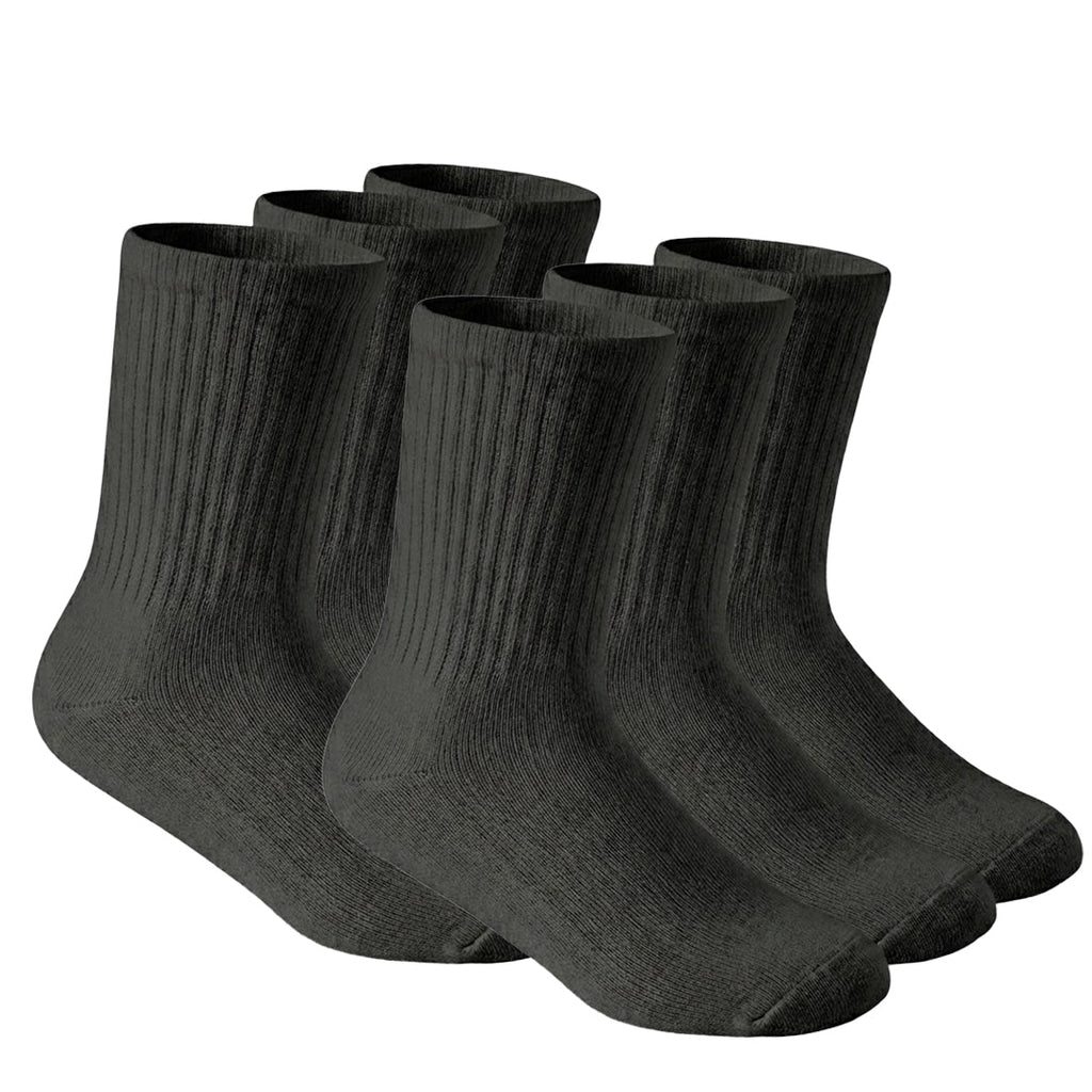 Calcetines Acolchados Pack 6 Negro