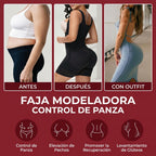 Fajas de Alta Compresión Cuerpo Completo Forma de Reloj de Arena