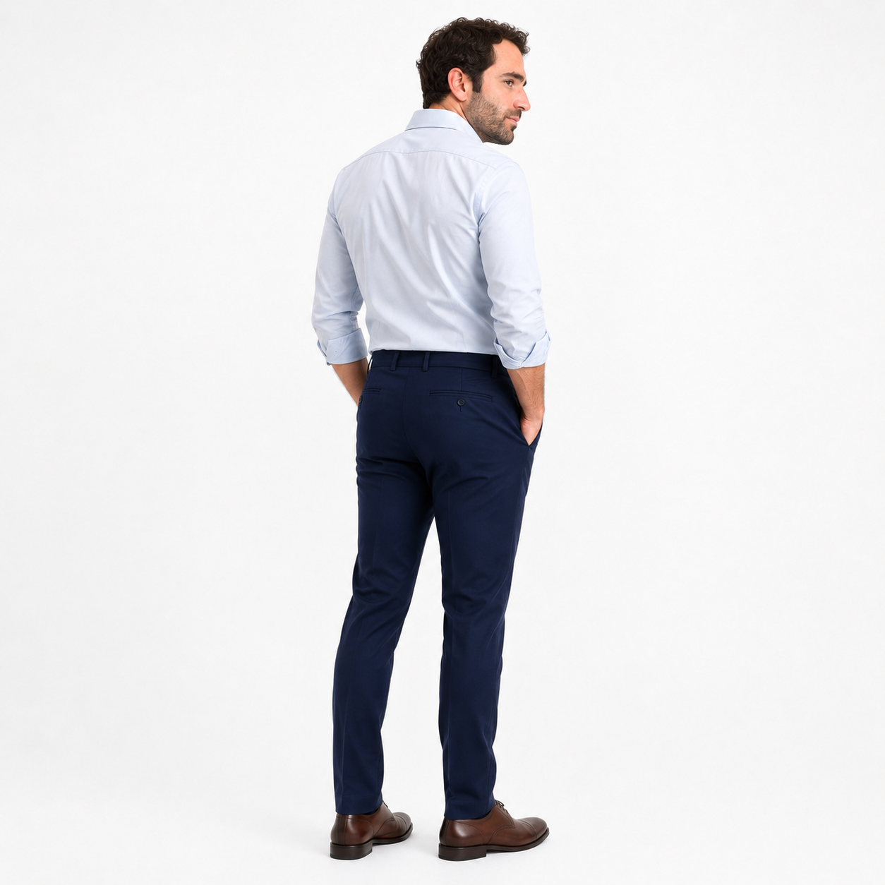Pantalón Elástico Brillare succes color azul oscuro