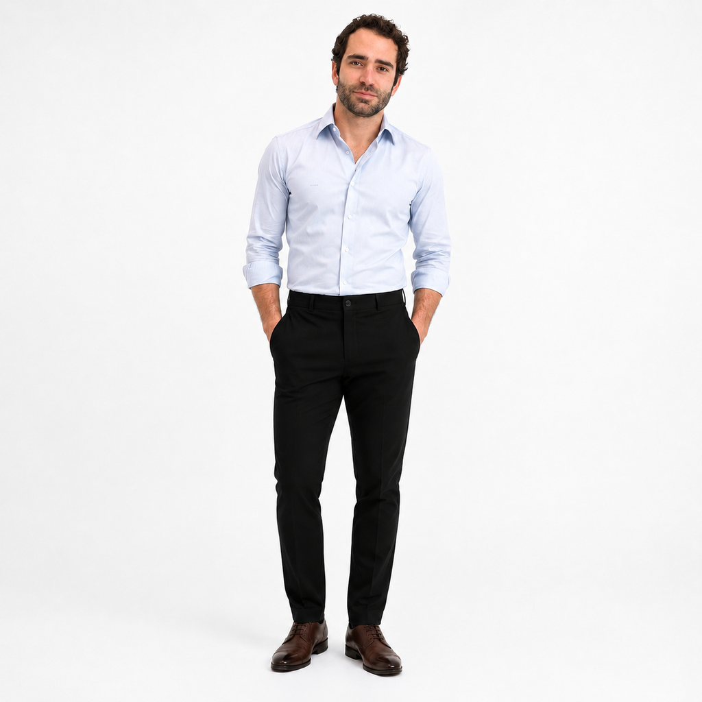 Pantalón Elástico Brillare succes color Negro